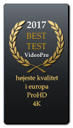 2017 BEST TEST  VideoPro  højeste kvalitet  i europa ProHD 4K højeste kvalitet  i europa ProHD 4K